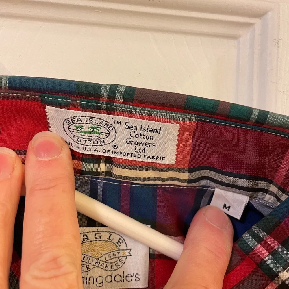 NWT Vintage Bloomingdales Men’s shirt - Picture 6 of 8